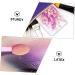 VINTORKY 50pcs Double Ended Eyeshadow Brush Fan Makeup Brush Makeup Eyeshadow Eye Primer Brush Pink Plastic - Buy Online on GoSupps.com