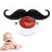 Vincenten Mustache Pacifier for Toddlers | Cute & Novelty Beard Soother | Safe & Soft for Babies - Unisex - Buy Online on GoSupps.com