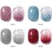 10ml UV Nail Art Gel Soak Off Gel Varnish Lacquer Broken Diamond Phototherapy Glue Glitter Gel Nail Polish Gel - (Color: 1) - Buy Online on GoSupps.com