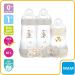 MAM Easy Start Colours of Nature Woodland Anti-Colic Starter Set - Non-Shiny Matt Finish - Newborn Bottle Set and Soother - Buy Online on GoSupps.com