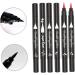 Eyeliner Stamp 2 in 1 Double-Head Waterproof Liquid Eyeliner Pen Make-Up Tool Black Heart Liquid Eyeliner - Buy Online on GoSupps.com