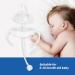 Philips Avent Natural Baby Bottle Sippy Cup Conversion Kit - Soft Spout, Handles, Weighted Straw (2 Pack) - White - Buy Online on GoSupps.com