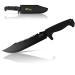 Xforst Rambo Messer CRB - Large hunting knife High -quality outdoor survival knife 39.5 cm Total length plastic handle and storage sheath made of oxford fabric