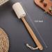 Natural Exfoliating Loofah Back Sponge Scrubber with Long Wooden Handle - Pack of 2 | Body Shower Bath Spa Loofa Set - Buy Online on GoSupps.com