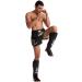 Boxing Muay Thai Shin Guards - Padded Leg Protective Gear for MMA, Kickboxing, Sparring - Black Medium - Buy Online on GoSupps.com