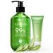All Purpose Aloe Vera Gels Set - 2 Pieces - 300g Aloe Vera Gel & 45g Aloe Vera Gel