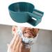 Colcolo Blue Shaving Bowl with Handle - Lightly Foaming Soap Cup for Valentine's Day Gifts | Perfect for Husband & Friend - Buy Online on GoSupps.com