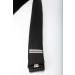 Shihan Power Sports 2 DAN BAR Karate Black Belt | 320cm Length | Satin Silver Embroidery - Buy Online on GoSupps.com
