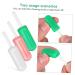 COOLHIYA 6pcs Jaw Training Chewies Handles Silicone Popsicle Chewies Aligner Safe for Braces and Boys and Girls - Buy Online on GoSupps.com