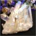 Natural Crystal Rough Natural White Angel Aura Crystal Cluster Electroplating Titanium Coating Quartz Cluster Stone (Color : Aura White Size : 130g) 130g Aura White - Buy Online on GoSupps.com