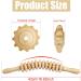 Buy Wooden Massage Roller & Fascia Rod - Anti-Cellulite Device for Muscle Relaxation & Body Shaping - Buy Online on GoSupps.com