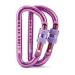 GO!elements Carabiner Keyring - Micro 6 - Mini snap hook small with screw cap MAGIC