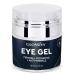 Glossiva Eye Gel  Hyaluronic acid for Wrinkles  Fine Lines  Dark Circles  Puffiness  Under Eye Bags - Hydrating  Firming  Rejuvenates Skin - Advanced Repair Formula 1.7 Fl Oz