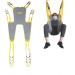 Transfer Nursing Sling One Piece Lift Sling Universal Full Body Mesh Lift Sling Full Body Lift Toileting Sling Lifting Aid Straps for Transfer Medium