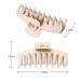 4 Pcs Large Hair Claw Clips for Thick Curly Hair - Strong Hold Matte Finish - Neutral Hair Accessories for Women - Buy Online on GoSupps.com