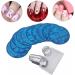 Nail Art Stamping Kit Manicure Stamper Plate Tool Nail Transparent Printing Templates Stampers & Scrapers - Buy Online on GoSupps.com