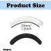 60 Piece Eyelash Curler Refills Eyelash Curler Pads Replacement Eyelash Curler Refill for Universal Eyelash Curler with Clear Storage Box (White and Black) - Buy Online on GoSupps.com