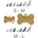 Personalized Bone-Shaped Pendants for Dogs & Cats | Ibera Gifts - Custom Engraved Collars with Paw Design - Buy Online on GoSupps.com