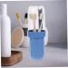 Iwowhero Travel Cup & Toothbrush Holder | Portable Toothpaste Container & Bathroom Accessories for Travel - Buy Online on GoSupps.com