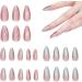 Fake Nails Almond Press On Nails Medium Ombre Cat Eye Almond Press On Nails 12 Sizes 24 Artificial Nails For Home Salon Manicure - Buy Online on GoSupps.com