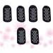 Minkissy 3 Pairs Spa Gel Socks for Foot Care - Ultimate Protection for Dry Cracked Skin | Black Essential Oil Infused Foot Socks - Buy Online on GoSupps.com