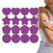 16 UV Detecting Stickers UV Detection Reminder Waterproof UV Stickerfor Sunscreen Reapply Reminder Color Changing Stickers Sweatproof for Swimming & Outdoor Travel