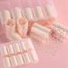 Qbkohphifm 10 Rolls Mini White Flower Nail Transfer Foils Nail Sticker Nail Decals for Nail Art Spring Summer Floral Theme Nail Foil Transfer - Buy Online on GoSupps.com