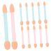 Gogogmee 24pcs Makeup Eyeshadow Brush Eyeshadow Sponge Brush Eyeshadow Makeup Applicator Eyeshadow Brushes