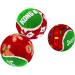 Kong Christmas/ Holiday Festive Balls 4 Pack - Buy Online on GoSupps.com