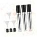 Housoutil Mascaras 3pcs Refillable Eyelash oil Tube Storage Bottles Empty Cosmetic Bottle The Solution Filling - Buy Online on GoSupps.com