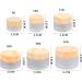 Zeoabsy 4 Pack 5ml Matte Transparent Glass Cream Cans with Lid - Ideal for Cosmetics Gels & Ointments - Eco-Friendly & Durable Storage Solution - Buy Online on GoSupps.com