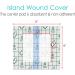 25 Pcs Waterproof Stoma Shower Cover 9x9 - Ostomy Bag Protector Shield Film Bandage - Colostomy Pouch Supply Bath Guard Accessory 9x9 inch - Buy Online on GoSupps.com