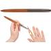 Nail Brushes For | Tool - Sandalwood Nail Polish Brush For Thin Details Fine Drawing Long Lines Home Use And Professional Nail Salon K - Buy Online on GoSupps.com