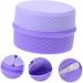 HOMSFOU 3 Sets Cream Box Refillable Cream Jars Makeup Cream Jar Durable Cream Storage Jar Cosmetic Jar with Spoon Silicone Makeup Containers Silica Gel Travel Purple Care Storage Box - Buy Online on GoSupps.com