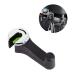 Viwavee 2 in 1 headrest holder car hook with cell phone holder 360 tail hook car seats for bags wallets fabric food back seat auto organizer handbag holder car (silver-1 pack).