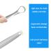4pcs Stainless Steel Tongue Scrapers | Tongue Cleaner Brush for Adults & Kids | Bad Breath Treatment | Fresher Breath in Seconds - Buy Online on GoSupps.com