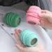 MULAIDI TPE Laundry Ball Multifunction Cleaning Remover Supplies For Bedroom Sofa Blanket Throw Blanket Cleaning Laundry Ball For Washing Machine Pink - Buy Online on GoSupps.com