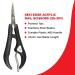 SEKI EDGE SS-201 Acrylic Nail Scissors - Precision Stainless Steel Cuticle Trimmers for Professional Nail Care - Buy Online on GoSupps.com