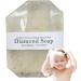 Savon fait main aux pierres pr cieuses savon aux pierres pr cieuses | Savon en barre hydratant naturel avec feuille d or Hydratant nettoyant savon parfum aide adoucir la peau s che savon Troonz Jasmin dor  - Buy Online on GoSupps.com