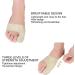 Bunion Corrector for Men and Women - Hallux Valgus Foot Straightener Tool for Big Toe Relief - Breathable, Prevents Overlapping Toes - Size S (30-35 Yards) - Buy Online on GoSupps.com