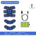 SPORTCDIA Rechargeable Abs Stimulator | Ultimate Fitness Equipment for Men and Women | Abdominal Muscle Training Workout Gear - Buy Online on GoSupps.com