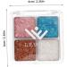 FOMIYES 10 Pcs Glitter Eye Makeup Eyeshadow Eye Glitter Makeup Glitter for Eyes Eye Shadows Glitter Makeup Assorted Colorx5pcs 6.00X6.00X1.00CMx5pcs - Buy Online on GoSupps.com