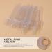 50pc Clear Fan-shaped Nail Art Swatches Sticks for Practice and Display - Keilend - Buy Online on GoSupps.com