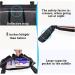 Wheelchair Side Organizer Storage Bag with Reflective Stripe and 4 Pockets 12.7"x7"Waterproof Wheelchair Armrest Bag Pouch for Manual and Electric Wheelchairs Walkers Rollators - Buy Online on GoSupps.com