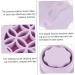 Mipcase Tool Makeup Brush Makeup Cleaner for Brush Cleaner Mat Brush Cleaning Cup Brush Cleaning Pad Silicone Brush Scrubber Washer Cosmetic Silica Gel Purple 9.2X9.2X8.6CM Purple - Buy Online on GoSupps.com