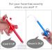 Lube applicator for Women Men with Smooth Rounded tip & Cap No Sharp Edges Reusable Easy to use/Clean Dosage Markings 10ml Scales (Blue & Red) - Buy Online on GoSupps.com