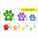 PawZ Rubber Dog Boots - Waterproof Snow Booties for Dogs - 12 Pack Small Black Dog Shoes - Buy Online on GoSupps.com