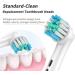 8pcs Compatible Replacement Toothbrush Heads with 4pcs Covers for Oral B | Oral B Toothbrush Head Refills (Standard) - Buy Online on GoSupps.com