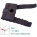 Adjustable Patella Knee Brace for Arthritis Pain and Support with Side Stabilizers - Neoprene Open Knee Sleeve for Meniscus Tear, ACL, Running, MCL, Tendonitis- Black - Buy Online on GoSupps.com