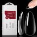 Rosalind nail tips almond nails Tips for gelails 264pcs almond medium clear soft gel full cover nail tip nail tip acrylic almond shape false nail artificial tips with box for nail art 12 sizes 0.42 ml (264 pack) Almond transparent-264pcs